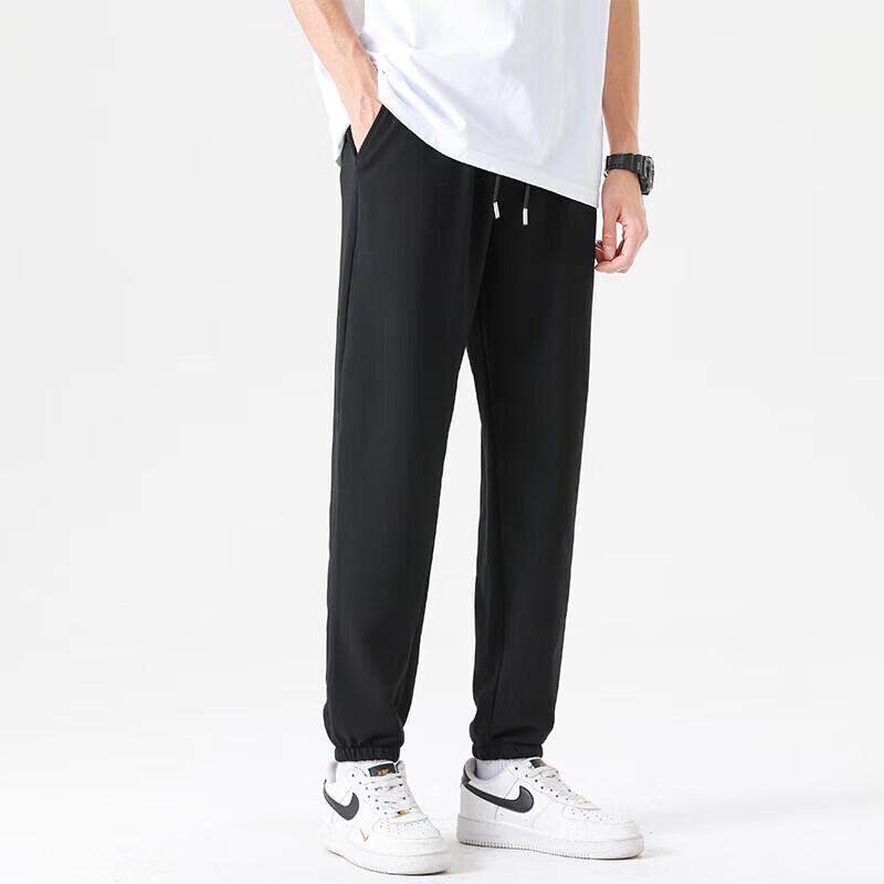 GENIOLAMODE Men's Loose Fit Casual Joggers