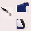 16.4ft Retractable Pet Rope Anti-Slip Handle One-Handed Brake Blue Quick Release