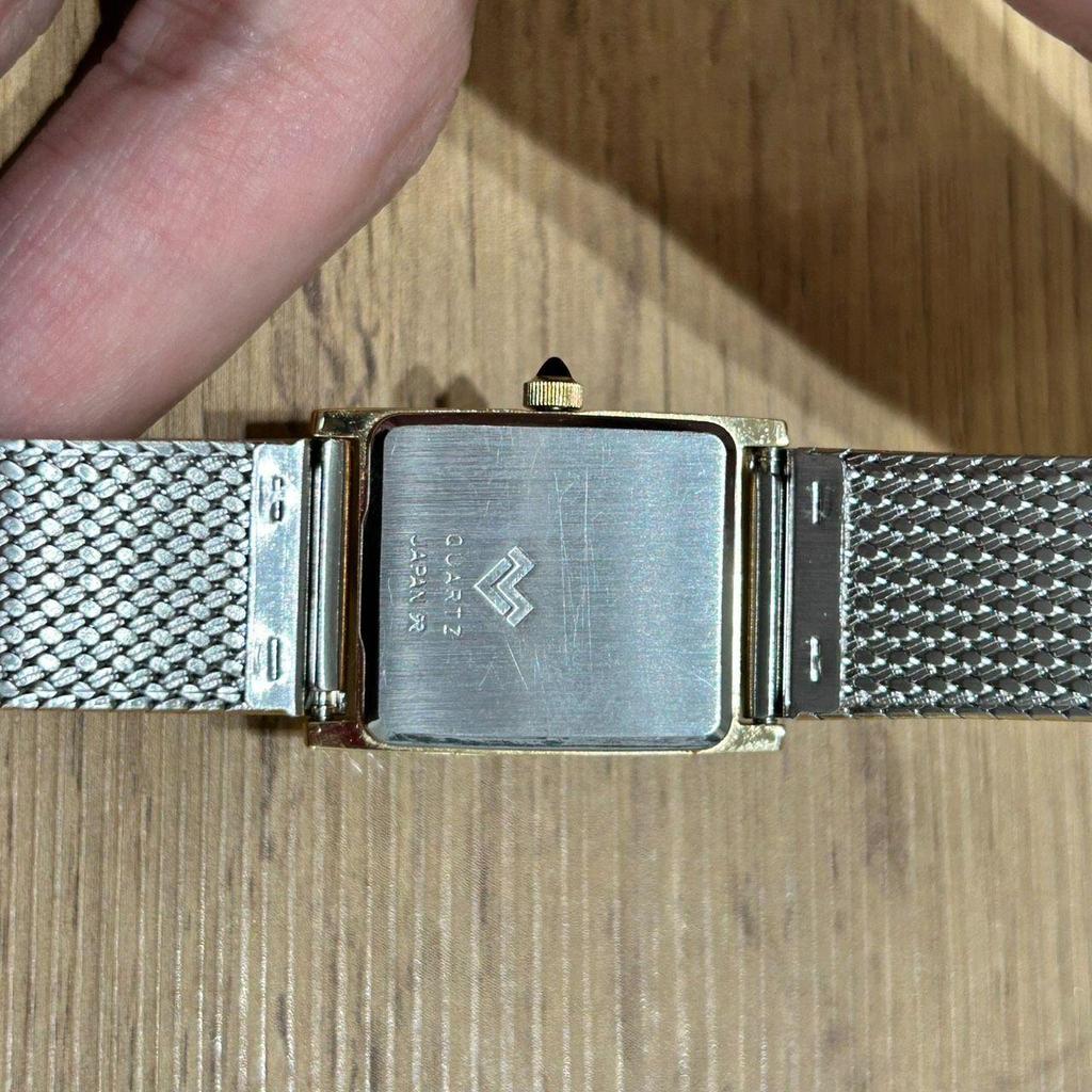 Used [YZ] 80's Mario Valentino Small Seconds Quartz Watch