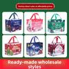 Christmas Themed Non-Woven Reusable Shopping Bag with Heat Transfer Printing