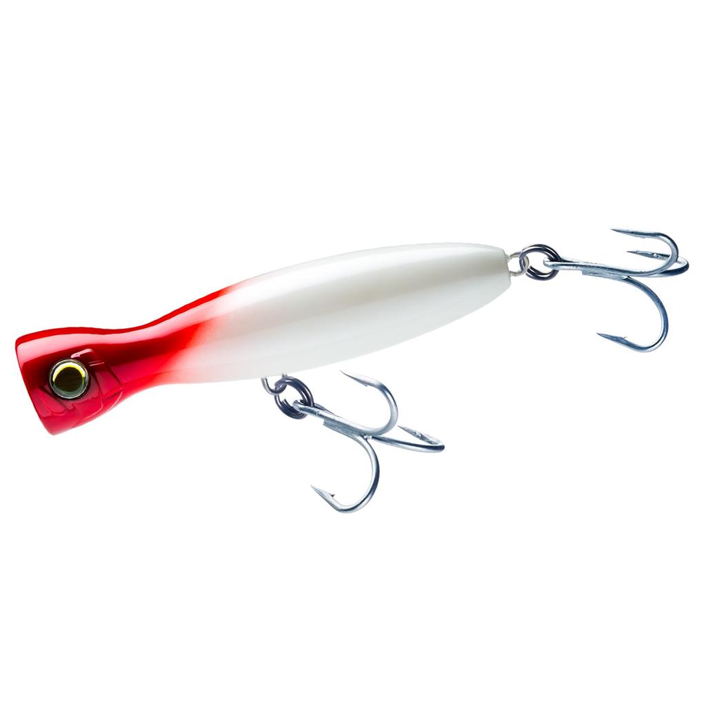 YO-ZURI Saltwater Lure Mag Popper Floating 100mm Color Pearl Red Head with Center of Gravity Adjustment