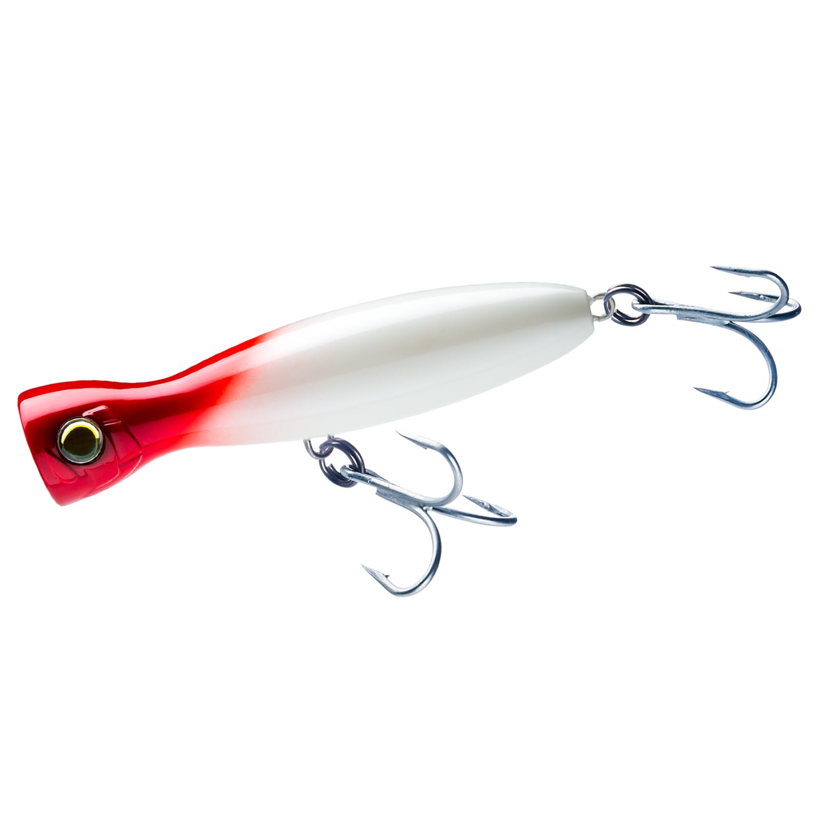

YO-ZURI Saltwater Lure Mag Popper Floating 100mm Color Pearl Red Head with Center of Gravity Adjustment