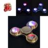 Premium Quality Led Light-up Flashing Fidget Tri-spinner For Anxiety And Stress Relief