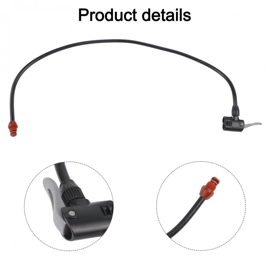 Fit New Head AV Bike Pump Hose Dual Head Hose Length Mm