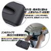 Tissue Case Visor Bottle Set Black Black Perforated PU Leather Synthetic Leather Visor Easy Tissue Storage Compact Item Small YOURS (Sun + Type)