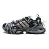 adidas Zapatillas de Running XLG RUNNER DELUXE Antideslizantes, Resistentes a la Abrasión, Transpirables, Caña Baja Unisex Negro Gris Marrón IH0070(Equipo 140-)