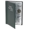 Coin Wallet Album, Mini Coin Organiser, Coin Collection, 120 Compartment Coin Collection Protector, Commemorative Coin Booklet