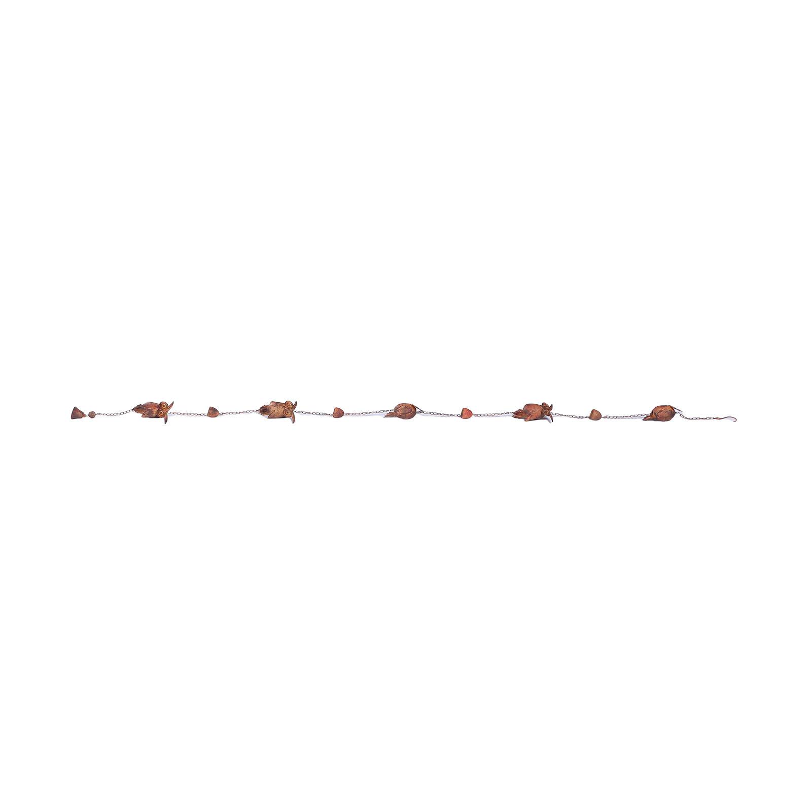

Rain Chain, Easy to Install Unique Appearance Design Vintage Design of Chouet Rain Chain Elegant Metallic Bronze with