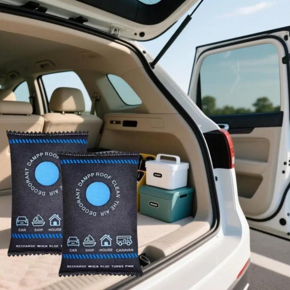 Reusable Silicone Dehumidifier Bag Car Interior Dehumidifier Bag Home Closet Humidity Absorber Bag With Color Indicator,Dehumidification Bag for Car