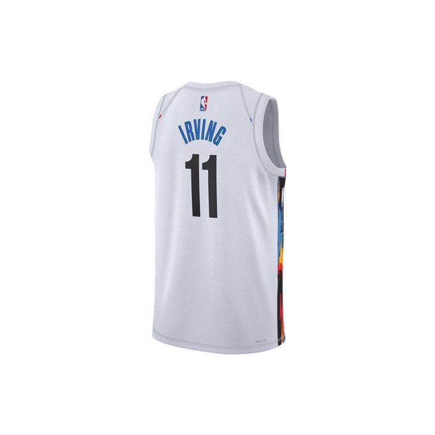 Nike Brooklyn Nets Basketball Jersey Unisex White DO9585-103