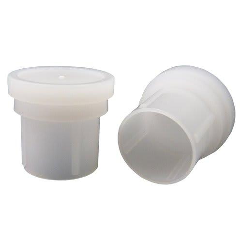 Technobains XLR Canon Connector Protective Caps (Translucent), Male and Female, 3 Each Per Pack, XLRMFCK-W0-6