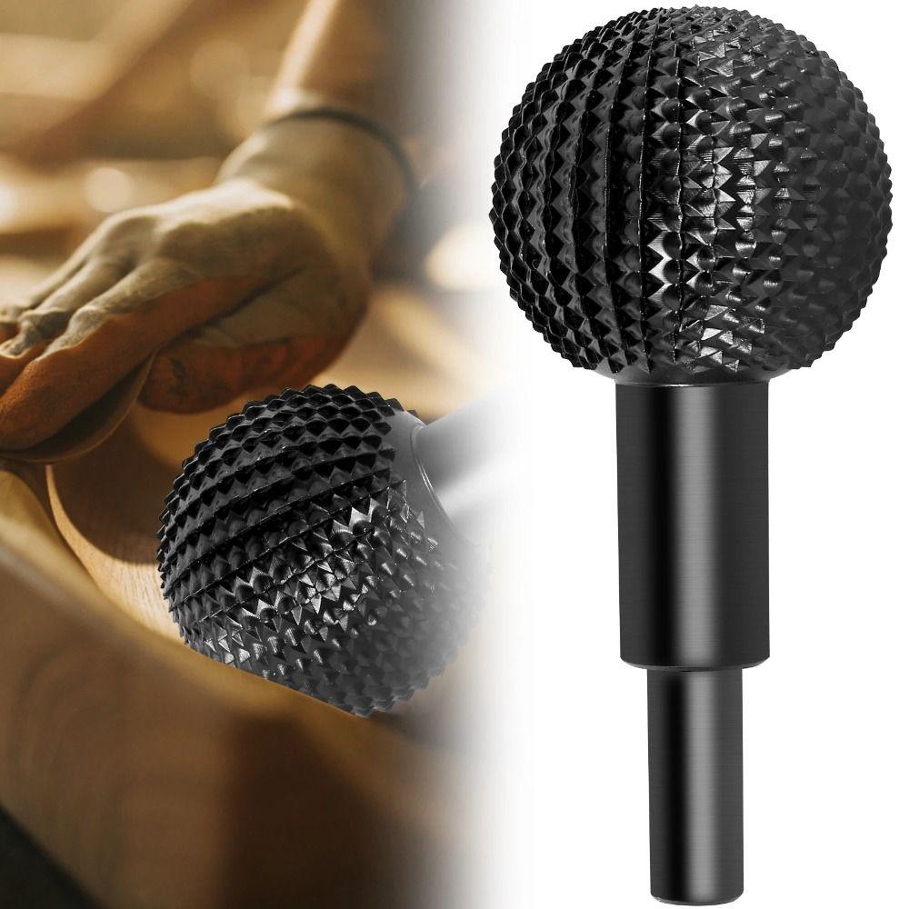 Sphere Rotary Burr Wood Carving Grinding Head Grinding Polishing Round Drilling Bit  Woodworking
