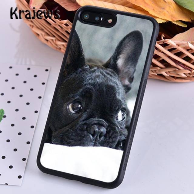 

Чехол для телефона Krajews с очаровательным французским бульдогом для iPhone 14 5 6s 7 8 plus X XR XS 11 12 13 pro max Samsung S21 S22 ultra Plus iPhone 13