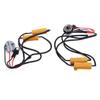 2pcs 1157 LED Decoder 50W Load Resistor Flash Error Free Canceller for Car Headlamp Fog Lamp DRL