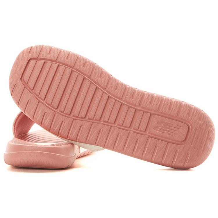 New Balance 130 Fashion Colorblock Casual Sports Slippers Pink White