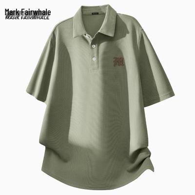 Men's American Style Textured Polo Shirt