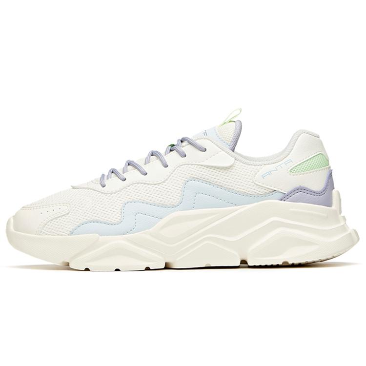 

New ANTA Life Collection Casual Shoes Women s Low top White/Purple/Blue 922048820-5 37.5