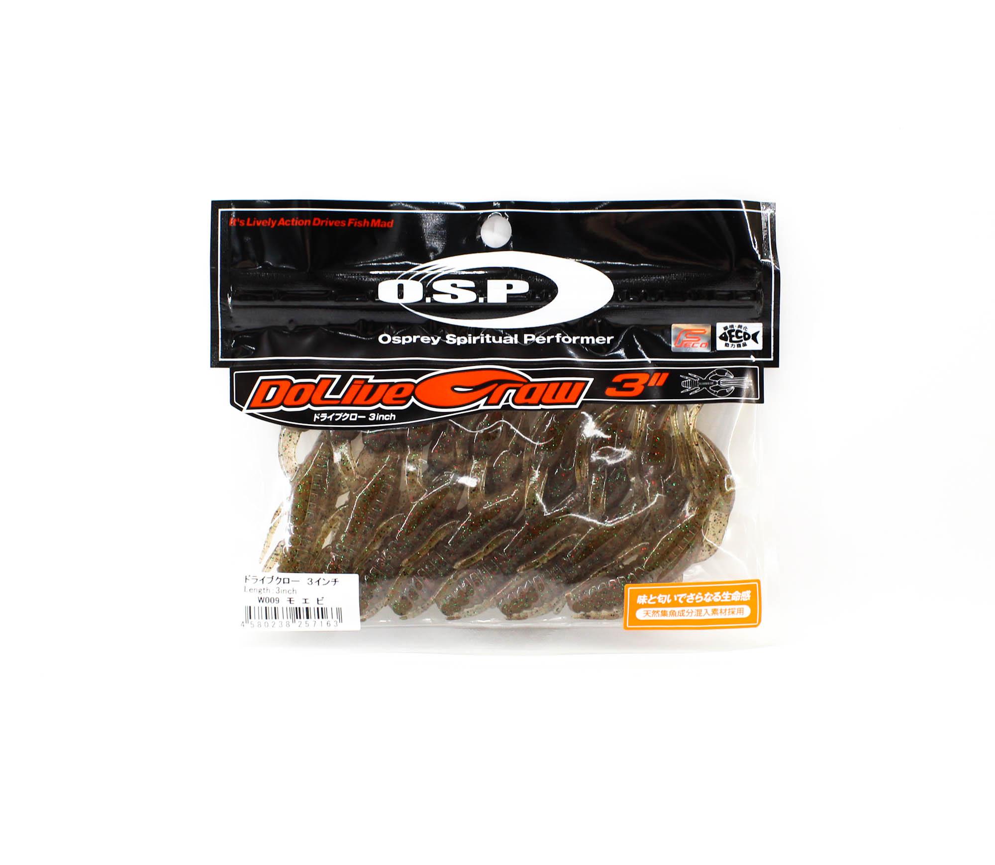 

Мягкая приманка OSP Dolive Craw 3 дюйма W-009 (7163)