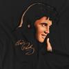 Elvis Presley Unisex Erwachsenen Warmes Porträt T-Shirt