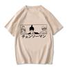 Chainsaw Unisex T Shirt Unisex EU Unisexga Cartoon Pochita Tshirt Japanese Anime Makima Harajuku Graphic Tees Clothing Tops Tshirt