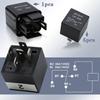 WYPabiqis 12V Automotive Fuse And Relay Box, with Pre-Wires, Fuse Relay Block, Universal Fuse Block and Relay Kit for Cars Trucks Marine Boat