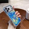 Starry Butterfly iPhone Case: Rhinestone Blue Light, Full Coverage for iPhone 12-17 Pro Max, Women's Style