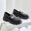 British style spring new lazy mid-heel casual shoes