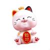 Cat Figurine Art Decorative Display Ornament Kitten Statue for Desk Chinese Year Gifts Car