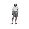 Jordan Logo Embroidered Drawstring Straight Casual Shorts Men Bottoms Gray FQ4535-091