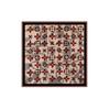 Summer ethnic style flower silk scarf women's neck small square scarf 61cm herringbone soft small scarf neck protection scarf