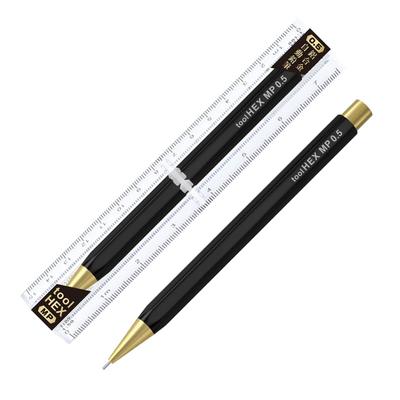 Mechanisches Werkzeug Bronze Schwarz IWI-8F990PP5-0BR Bleistift, 0,5 mm Sechskant,