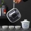 Purple Sand Kuaike Cup Hand Grab Pot Cover Bowl Comes with Filter Small Set Tea Set Business Store Celebration Opening Event Gifts