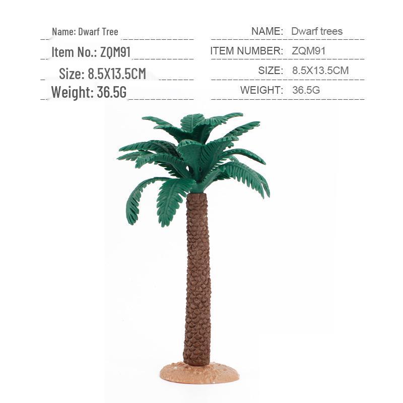 Creative DIY Dinosaur & Tree Micro Landscape Ornaments Model