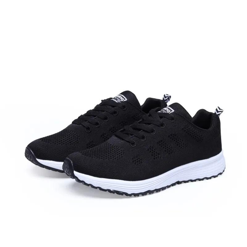 Women's Casual Flats Sports  Platform Female Sneakers for Women Basket Tenis Feminino  Mesh Breathable Trainers Ladies Shoes