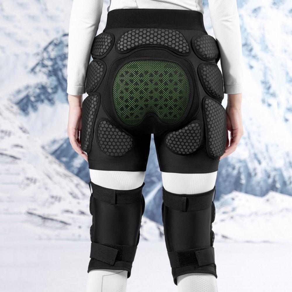 Protective Ski Anti-fall Hip Pads Breathable Ice Skating Knee Pads  Winter Sports Safety