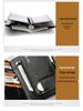 Retro Multifunctional Passport Holder with Zipper - Multi-Card Slots for ID, Credit Cards, and Boarding Passes