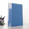 Elegant Transparent A4 File Folder Holder for Test Papers - Single & Double Clip, Thickened Office Storage.