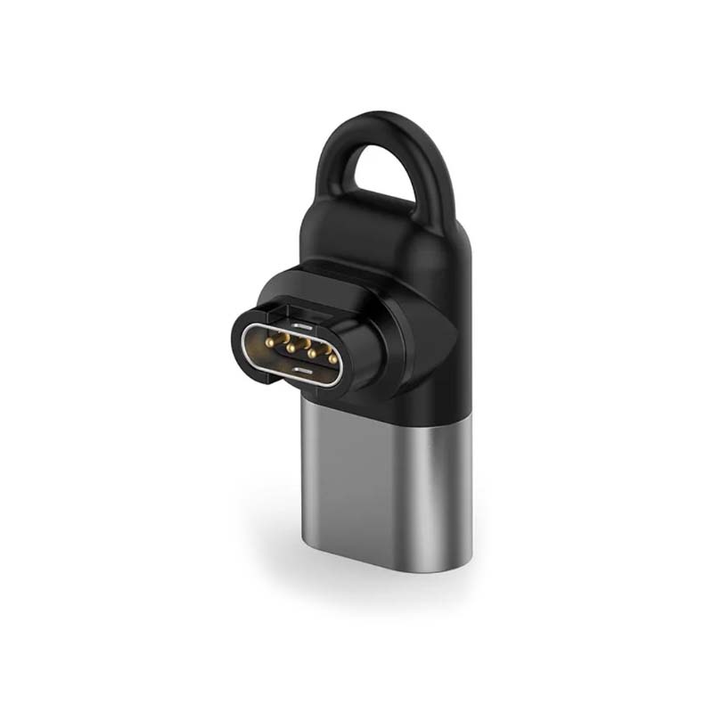 

Адаптер зарядного устройства Micro USB для Garmin Fenix 8/7/7S/7X/6/6S/5X Зарядка Type C для forerunner 970 965 955 945 935 745 245 255 158 серебряный