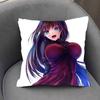 Aoko Aozaki Anime Fgo Pillow Case Fashion Square Pillowcase Bedroom Sofa Room Ins Decoration Leisure