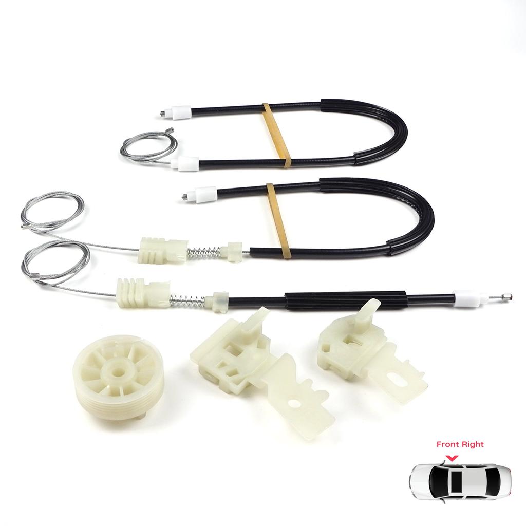 EWR846 Power Window Regulator Repair Set Front Right for Nissan Primera P12 WP12 2001-2008 4/5 Door 80770AV601