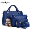 Stilvolle und lässige Schultertasche mit Bärenmuster für Mutter und Kind, Umhängetasche für Pendler, Handtasche für Damen mit großem Fassungsvermögen