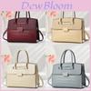 Pu Stone Pattern Tote Bag With Zipper Closure For Daily Use