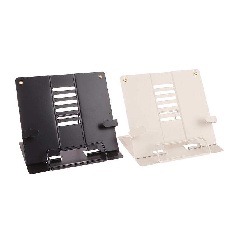 Adjustable Portable Metal Folding Adjust Reading Book Holder Support Document Shelf Bookstand Tablet Music Score Recipe Stand
