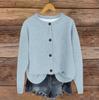 Women's Vintage Knit Button Cardigan Jacket