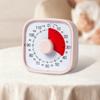 Self-Discipline Visual Timer Silent Operation Kitchen Timer Countdown Alarm Clock  Children