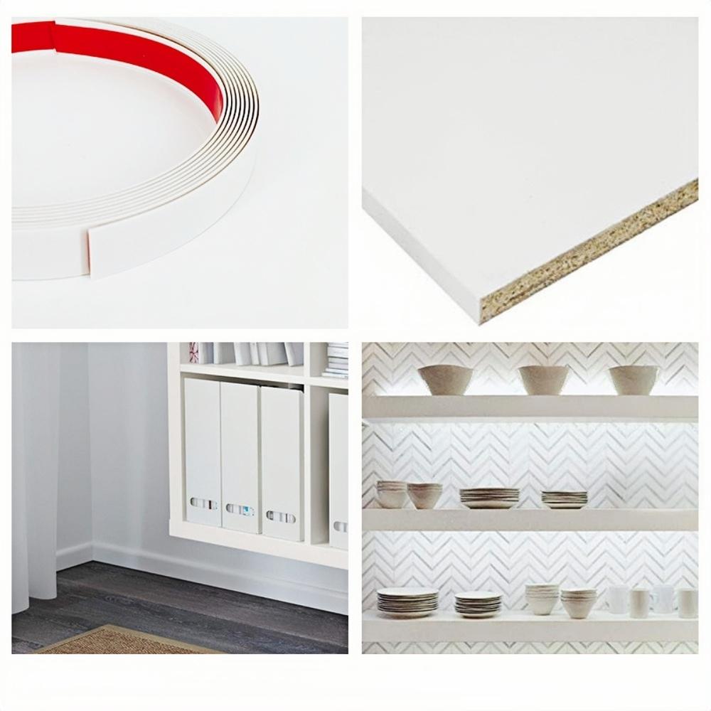 5mx1.8cm Furniture Edging Repair Tape, Self-adhesive Edging Banding,Cabinet Maintenance and Furniture Renovation