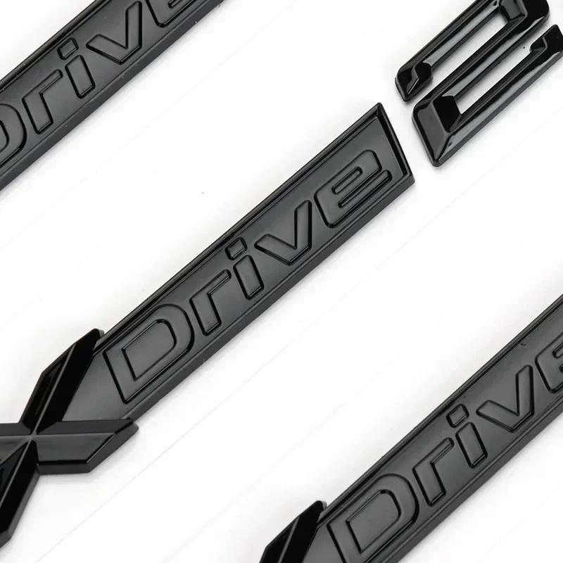 3D ABS Znak na bok blatníku Odznak na zadní kufr Nálepka Nálepky pro XDRIVE 18i 20i 23i 25i 28i 30i 35i 40i 45i 48i 50i 55i