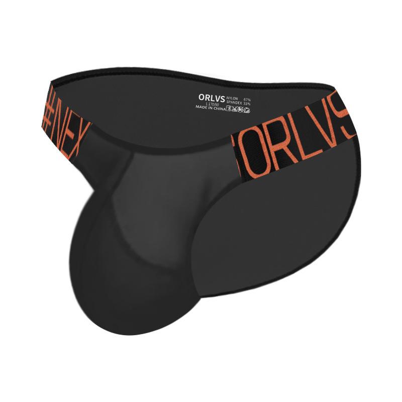Slip da uomo sexy High Fork, intimo trasparente, ultrasottile, morbido, pantaloni da uomo con grande tasca a U e sollevamento fianchi