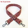 Colorful Ethnic Leopard Print Crossbody Bag Strap - Extended & Widened Replacement for Women's Shoulder Bags