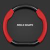 For Subaru Forester SH SJ BRZ WRX XV STI Ascent Outback Impreza Legacy Tribeca Car Carbon Fiber Leather Steering Wheel Cover